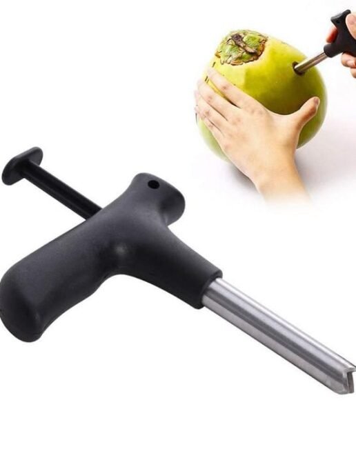 Premium Stainless Steel Coconut Opener Tool – Easy Tender Coconut Opener