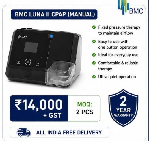 BMC Luna II CPAP (Manual) – Sleep Apnea Therapy Machine